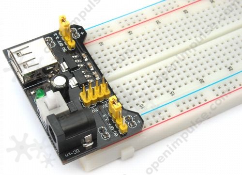 Breadboard power supply usage