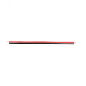 100 mm Red and Black Double-Ended Tinned Wire (10 pcs)
