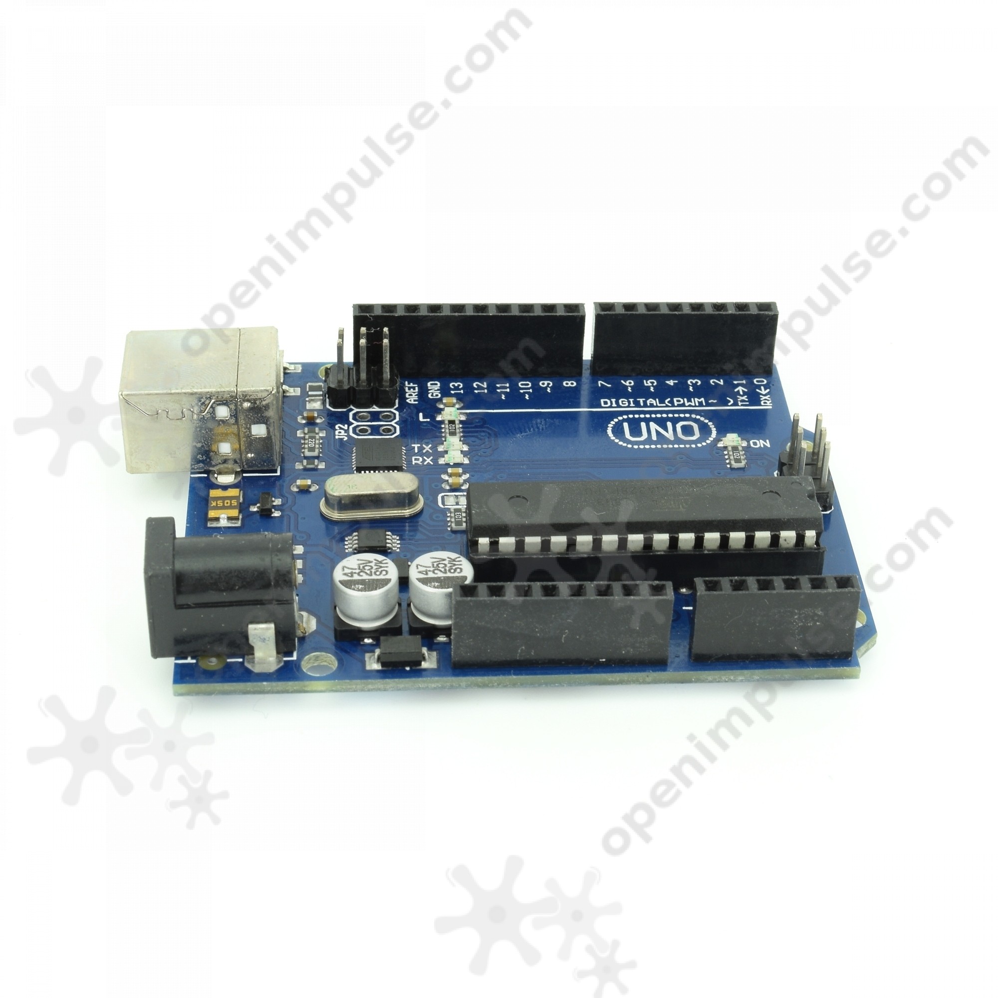 Sunigo 2pcs UNO R3 ATmega328P ATMEGA16U2 Development Board Compatible with UNO R3 Arduino 