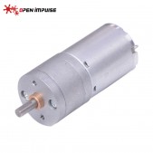 JGA25-370 DC Gearmotor (915 RPM at 12 V)