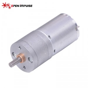 JGA25-370 DC Gearmotor (915 RPM at 12 V)