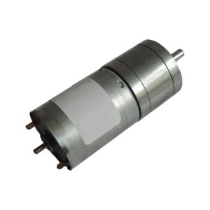 JGA25-370RC DC Gearmotor with Extended Axis (13 RPM at 6 V)