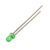 100pcs 3 mm Green LED (Diffused Lens)