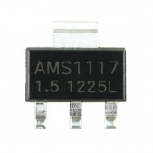 20pcs AMS1117-1.5V Linear Voltage Regulator (SOT-223)