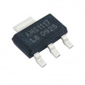 10pcs AMS1117-1.8V Linear Voltage Regulator (SOT-223)