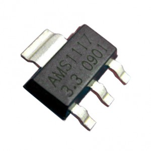 50pcs AMS1117-3.3V Linear Voltage Regulator (SOT-223)