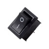 5pcs KCD1-101 Rocker Switch (Black)