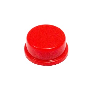 20pcs Round Push Button Cap (Red)