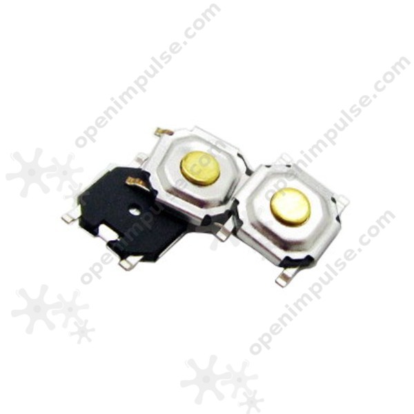 100PCS 4x4x1.5MM Switch Button Stable Tact 4pins SMD Mikro schalter A2TD 