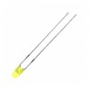 100pcs 3 mm Yellow LED (Diffused Lens)