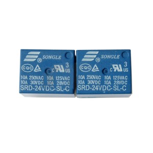 2pcs SRD-24VDC Relay