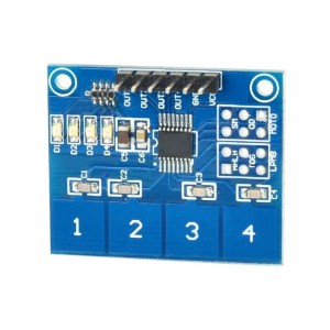 TTP224 Capacitive Touch Sensor Module (4 channels)