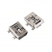 10pcs USB Mini 5p Female Socket (SMD)