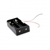 2×18650 Battery Holder with Wires