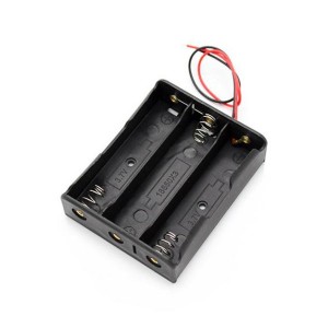 3×18650 Battery Holder with Wires