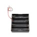 4x18650 Battery Holder with Lead Wires
