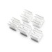 Aluminum Heatsink Silver Slotted (13x13x11mm)
