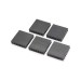 Aluminum Heatsink Black Slotted (28x28x8mm)
