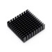 Aluminum Heatsink Black Slotted (40x40x11mm)
