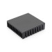 Aluminum Heatsink Black Slotted (40x40x11mm)
