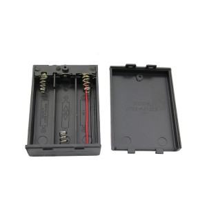 2pcs 3×AA Battery Holder Box with Wires