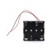 4xAA Battery Holder Case with Lead Wires 
