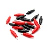 10 pairs Alligator Clips (Red and Black)
