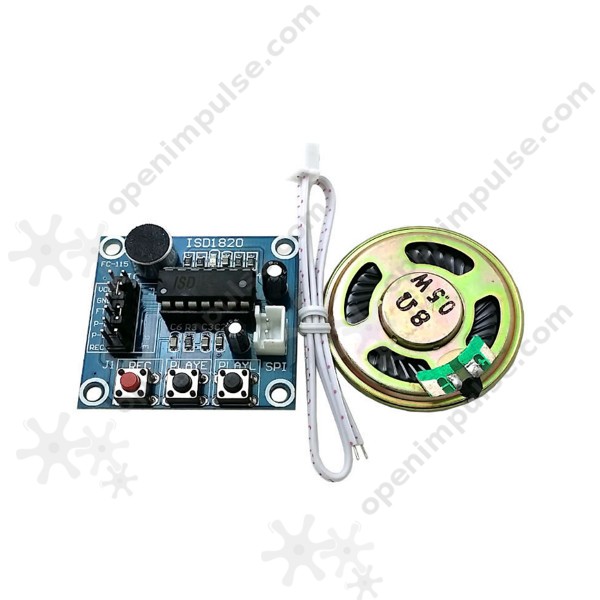 thumbnail image 2 of ISD1820 Voice Recording Module On-board Microphone 2 of 10