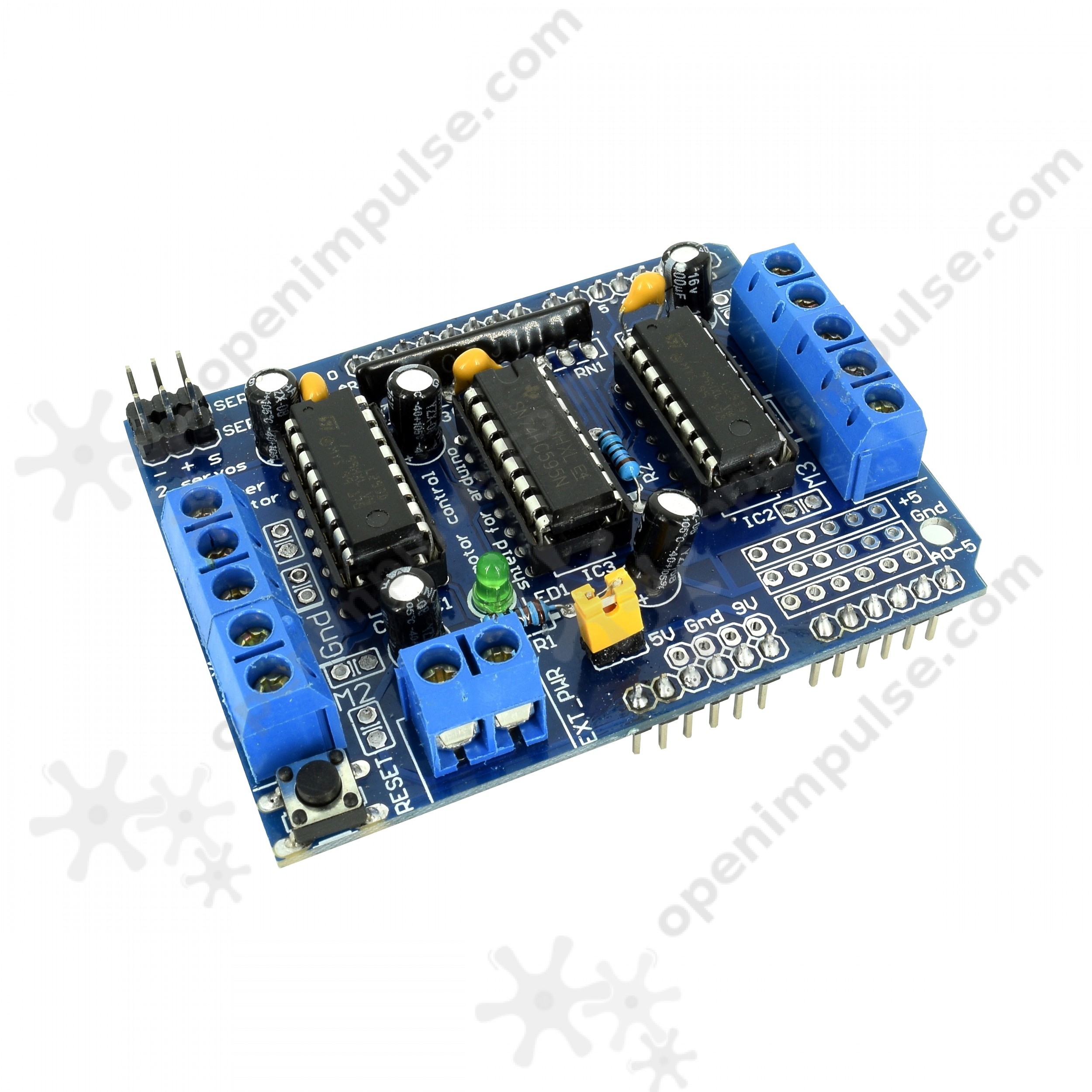 L293D Motor Control Shield Motor Drive Expansion Board For Arduino Mo_ji 