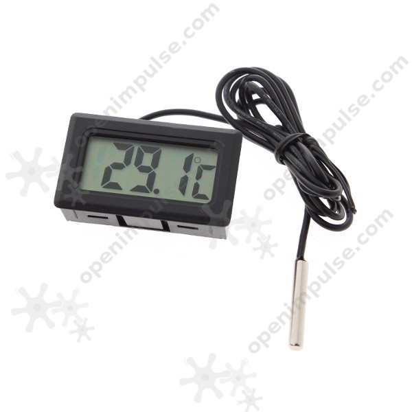 Digital LCD Temperature Thermometer with Sensor