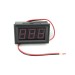 2 Wire DC Voltmeter Panel 0.56''
