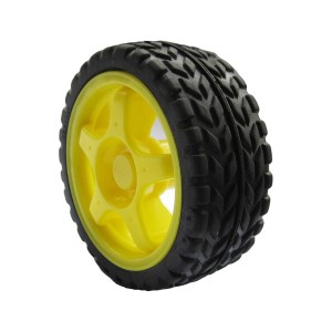 2pcs Rubber Wheel