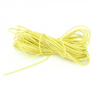 10pcs 1 mm Yellow Wire (1 meter length)