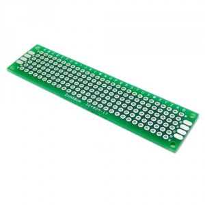 5pcs 20×80 mm Green Universal Prototyping Board
