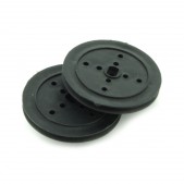 10pcs 36mm Black Pulley Wheel