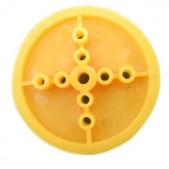 5pcs 36mm Yellow Pulley Wheel