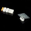 20pcs 5x5x10 mm Two Hole Plastic Bar