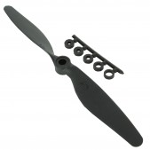 Black 1147 Propeller with 6 mm Hole