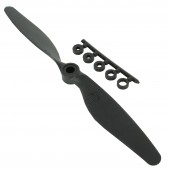 Black 8060 Propeller with 6 mm Hole