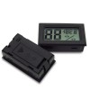 Black Digital Thermometer with Hygrometer