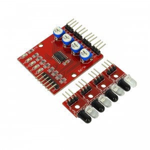 Four Infrared Sensor Array for Line Following Robots