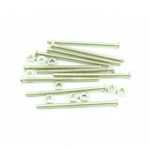 M2x10 mm Screw + Nut (30pcs pack)