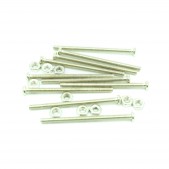 M2x30 mm Screw + Nut (30 pcs pack)