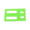 10pcs Small Drilled Panel – Green