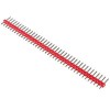 20pcs Colored 40p 2.54 mm Pitch Male Pin Header – Red