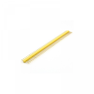 20pcs 40p 2.54 mm Pitch Male Pin Header – Yellow