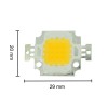 10W LED with Color Temperature of 4000-4500 K