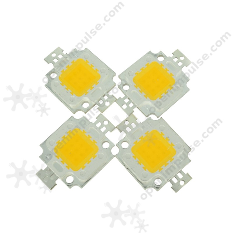 10W LED with Color Temperature of 4000-4500 K