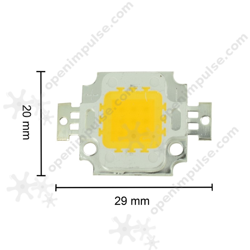 parlement Stun Dictatuur 10W LED with Color Temperature of 6000-6500 K | Open ImpulseOpen Impulse