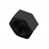 20 pcs Plastic Hexagonal Nuts, Black, M2